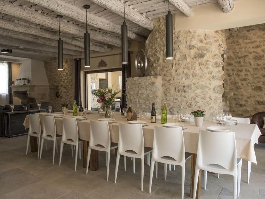 Le Domaine 5 Etoiles Spa Saint Quenin Vaison 30 Personnes Mont Ventoux Provence Extérieur photo
