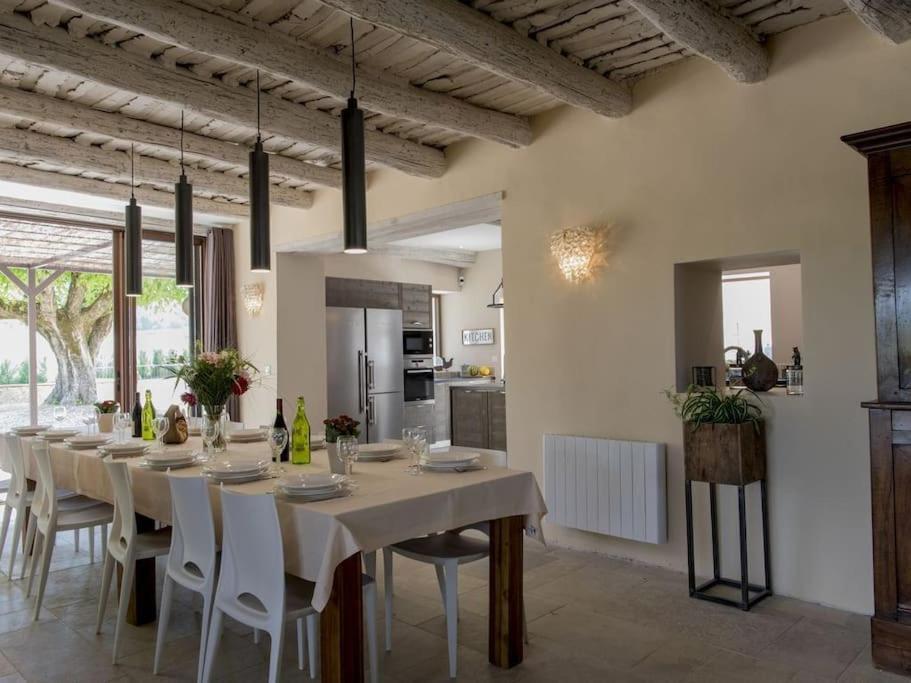 Le Domaine 5 Etoiles Spa Saint Quenin Vaison 30 Personnes Mont Ventoux Provence Extérieur photo